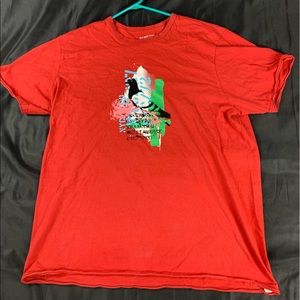 TATTERED OLD NAVY RED